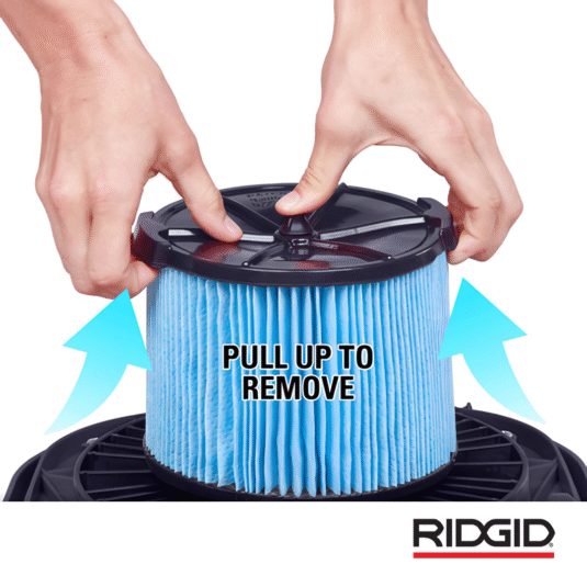 Filtro Papel VF3500 para aspiradoras 3 a 4.5 gls RIDGID (26643) - Image 5