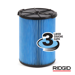 Filtro Papel VF5000 para aspiradoras 6 a 16 gls RIDGID (72952)