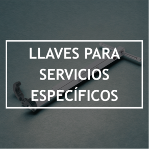 Llaves para Servicios Específicos RIDGID