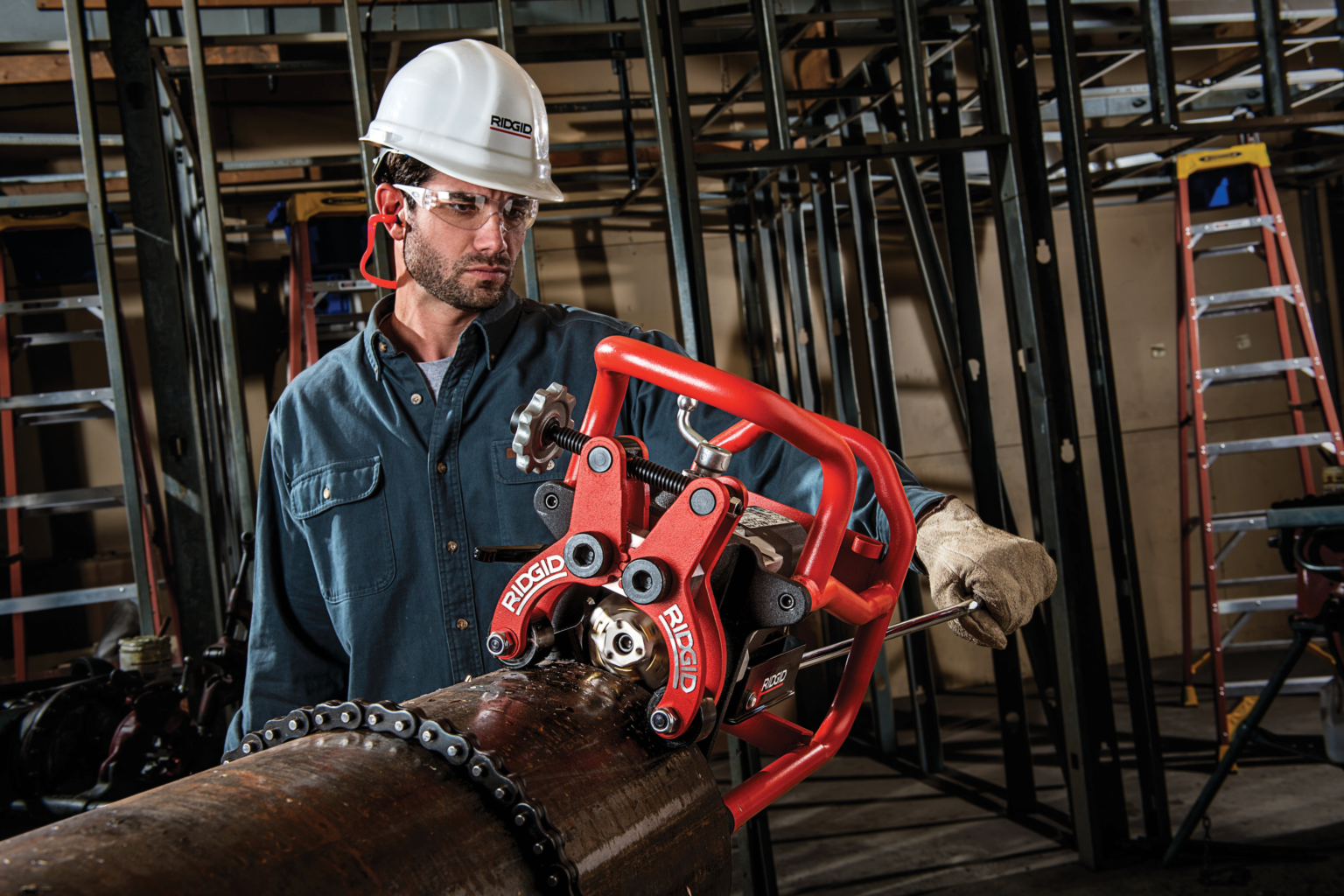 Optimiza el biselado de tubos con la RIDGID B-500 - Empsa